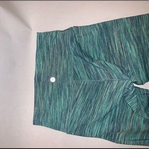 Lululemon striped leggings. Worn once.